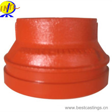 FM Approved Ductile Iron Grooved Exzentric Reducer